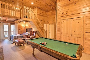 Bryson City Cabin w/ Private Hot Tub & Game Room