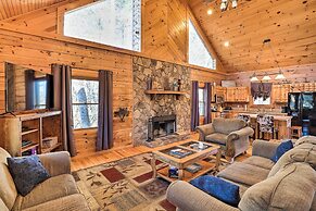 Bryson City Cabin w/ Private Hot Tub & Game Room