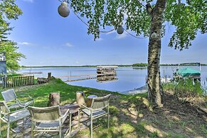 White Lake Home w/ Patio, Fire Pit, Boat Dock!