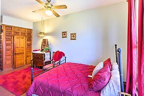 Creekfront Yellville Manor w/ Parlors & Fire Pit!