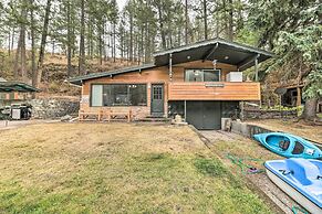 Flathead Lake Waterfront Cabin w/ Dock & Kayaks