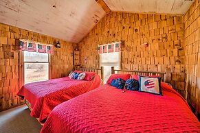 Secluded Spragueville Cabin by ATV Trails & River!