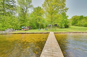 Waterfront Paradise Lake Cottage w/ Private Dock!