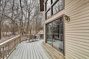 7 Miles to State Park: Poconos Getaway w/ Deck!