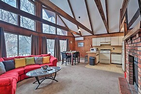 7 Miles to State Park: Poconos Getaway w/ Deck!