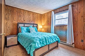 7 Miles to State Park: Poconos Getaway w/ Deck!