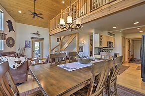 Deck, Bar & Mtn Views: Grand Granby Retreat!