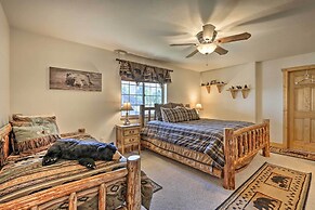 Deck, Bar & Mtn Views: Grand Granby Retreat!