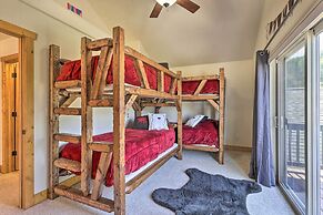 Deck, Bar & Mtn Views: Grand Granby Retreat!