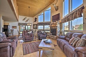 Deck, Bar & Mtn Views: Grand Granby Retreat!