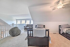 Country-chic Home w/ Fire Pit, Steps to Lake!