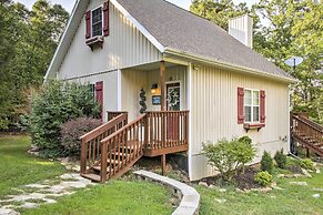 Lakefront Blue Eye Cottage w/ Hot Tub & Fire Pit!