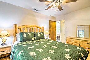 Furnished Deck & Fire Pit: Sherwood Forest Cabin