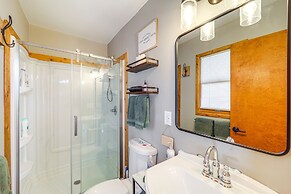 Near Lake + Trails: Rustic Newland Cabin w/ Deck!