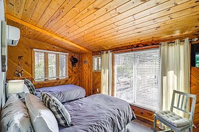 Near Lake + Trails: Rustic Newland Cabin w/ Deck!