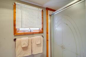 Near Lake + Trails: Rustic Newland Cabin w/ Deck!