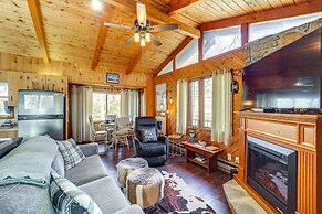 Near Lake + Trails: Rustic Newland Cabin w/ Deck!
