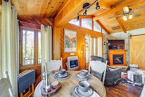 Near Lake + Trails: Rustic Newland Cabin w/ Deck!