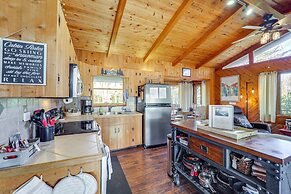 Near Lake + Trails: Rustic Newland Cabin w/ Deck!