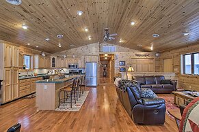 Waterfront Pike Lake Retreat: Snowmobile Paradise