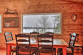Waterfront Pike Lake Retreat: Snowmobile Paradise