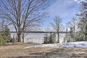 Waterfront Pike Lake Retreat: Snowmobile Paradise