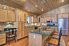 Waterfront Pike Lake Retreat: Snowmobile Paradise
