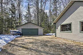 Waterfront Pike Lake Retreat: Snowmobile Paradise