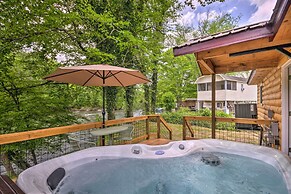Smoky Mountain Cabin w/ Hot Tub & River Views!