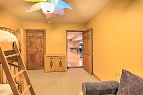 Fire Pit, Indoor Pool Access: Big Bass Lake Cabin