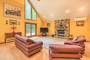 Fire Pit, Indoor Pool Access: Big Bass Lake Cabin