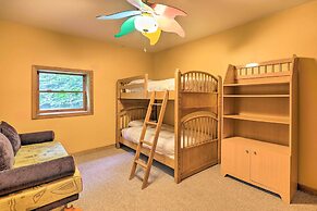 Fire Pit, Indoor Pool Access: Big Bass Lake Cabin