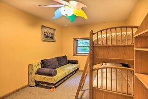 Fire Pit, Indoor Pool Access: Big Bass Lake Cabin