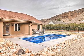 Hurricane Home w/ Pool & Spa ~ 25 Mi to Zion!