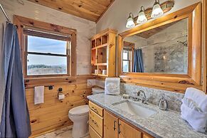 Rustic Cabin w/ Wraparound Porch & Mountain Views!