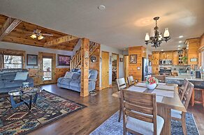 Mtn Views & Fire Pit: Rustic Piney Creek Cabin