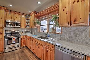 Mtn Views & Fire Pit: Rustic Piney Creek Cabin