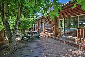 Mtn Views & Fire Pit: Rustic Piney Creek Cabin