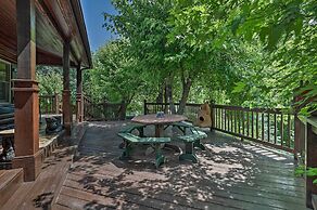 Mtn Views & Fire Pit: Rustic Piney Creek Cabin