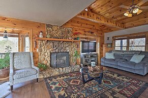 Mtn Views & Fire Pit: Rustic Piney Creek Cabin