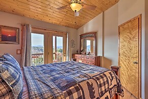 Mtn Views & Fire Pit: Rustic Piney Creek Cabin