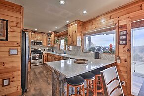 Mtn Views & Fire Pit: Rustic Piney Creek Cabin