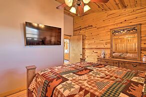 Mtn Views & Fire Pit: Rustic Piney Creek Cabin