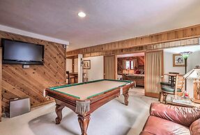 Lake Tahoe Family Home w/ Hot Tub & Game Room!