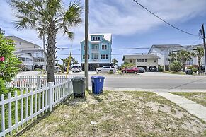 Steps to Ocean: Breezy Myrtle Beach Bungalow!