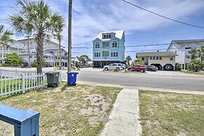 Steps to Ocean: Breezy Myrtle Beach Bungalow!