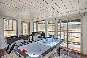 Game Room & Views: Lakefront Shelby Home!