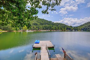 Lakefront Butler Home w/ Hot Tub, Fire Pit + Dock