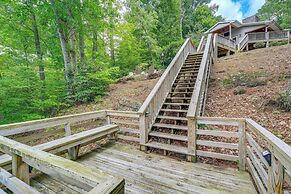 Lakefront Butler Home w/ Hot Tub, Fire Pit + Dock