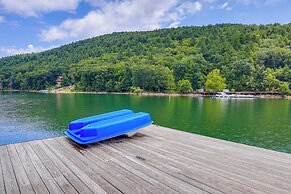Lakefront Butler Home w/ Hot Tub & Fire Pit!